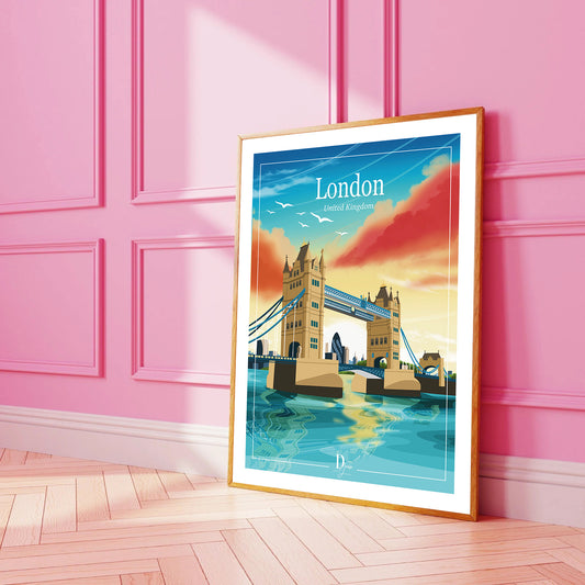 Affiche - London Bridge Londres