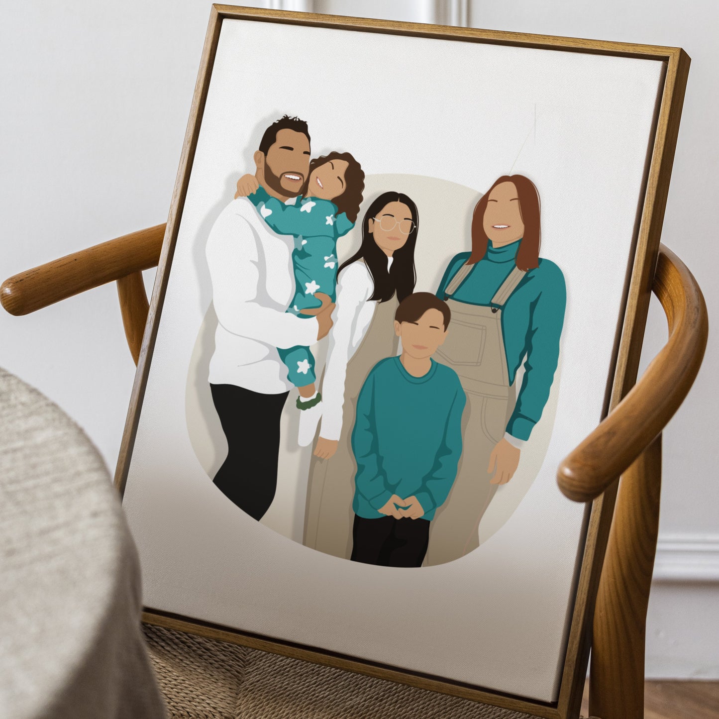 Illustrations Personnalisées - Minimaliste