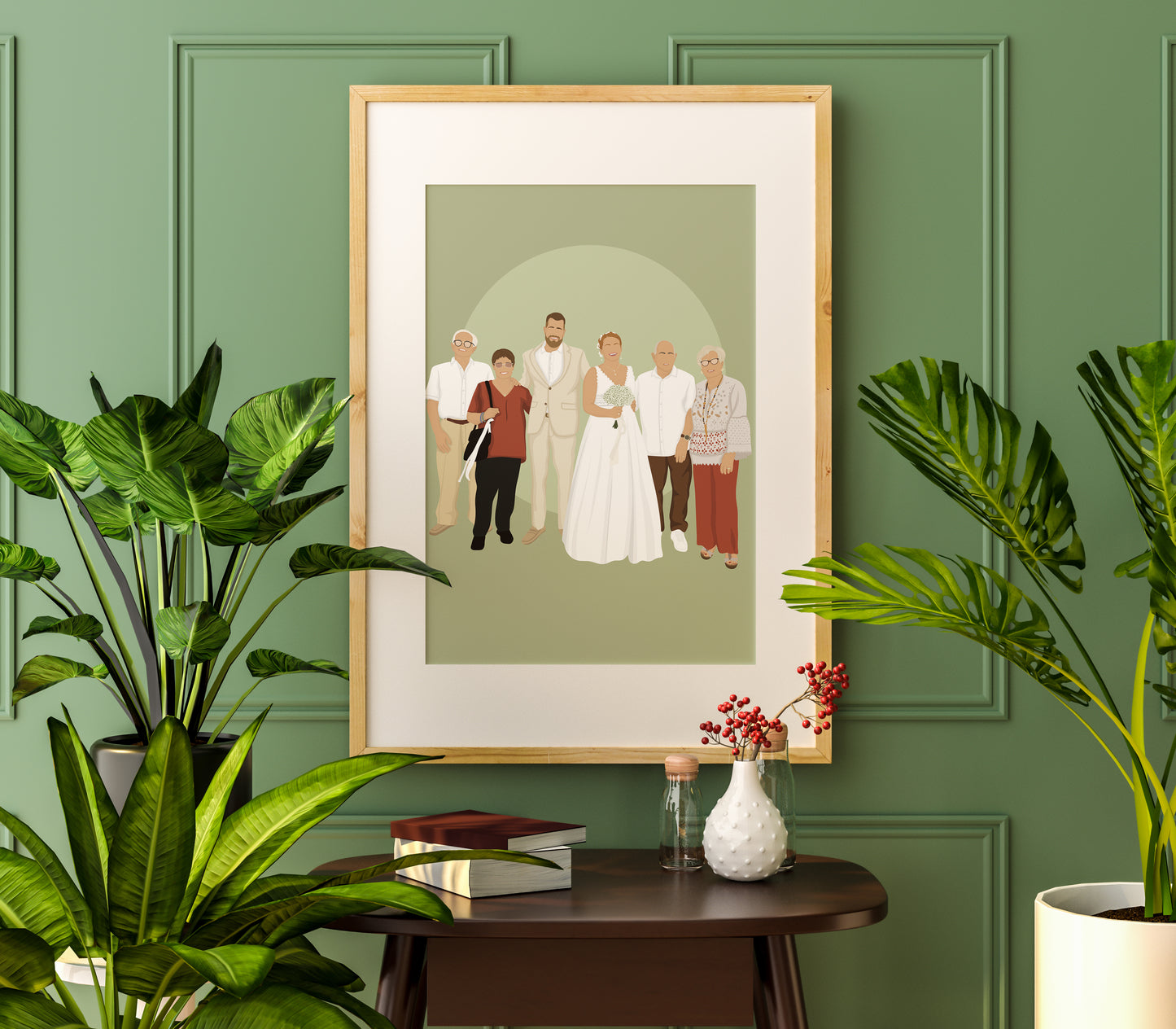 Illustrations Personnalisées - Minimaliste