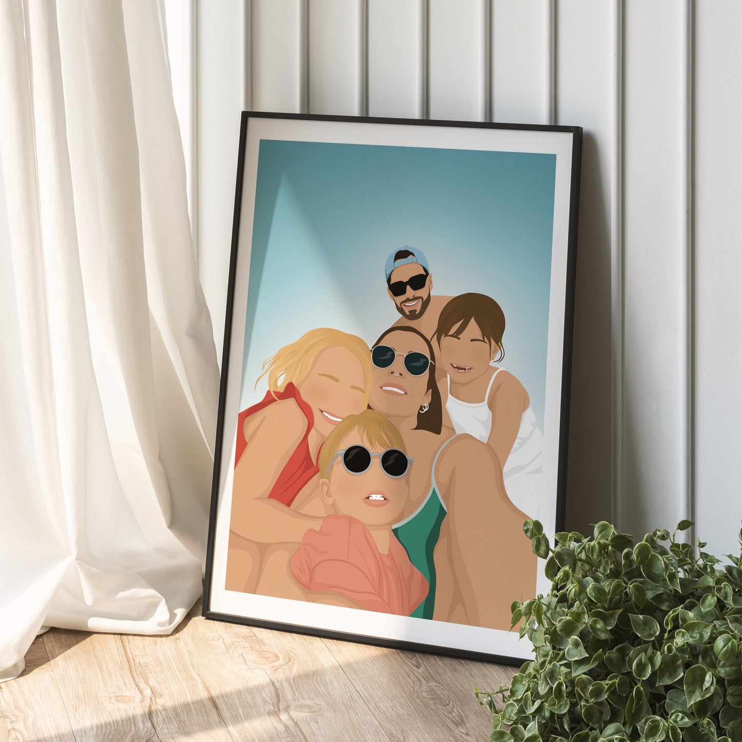 Illustrations Personnalisées - Minimaliste