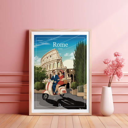 Affiche - Rome Italie Colisée