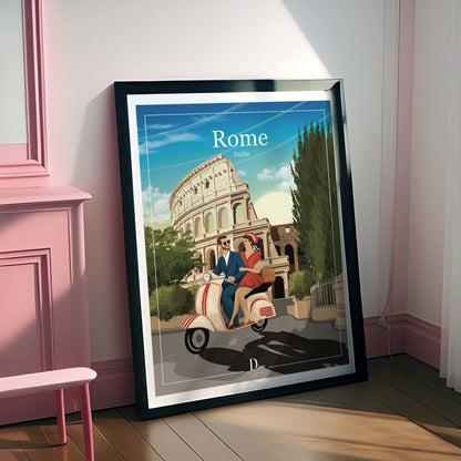 Affiche - Rome Italie Colisée