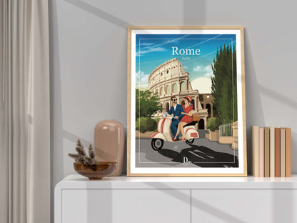 Affiche - Rome Italie Colisée