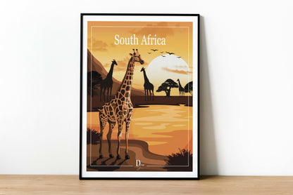 Affiche - Afrique du Sud