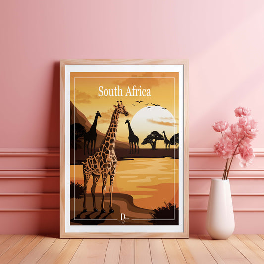 Affiche - Afrique du Sud