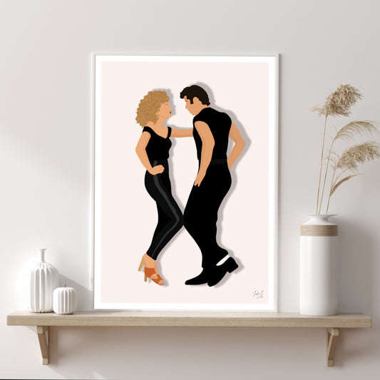 Affiche - Grease Sandy & Danny