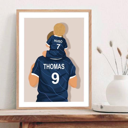 Illustrations Personnalisables - Supporters