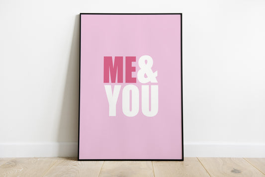 Affiche - Me & You