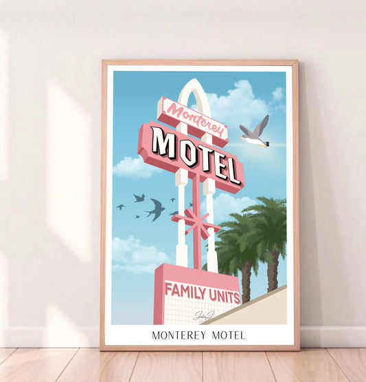 Poster - Monterey Motel