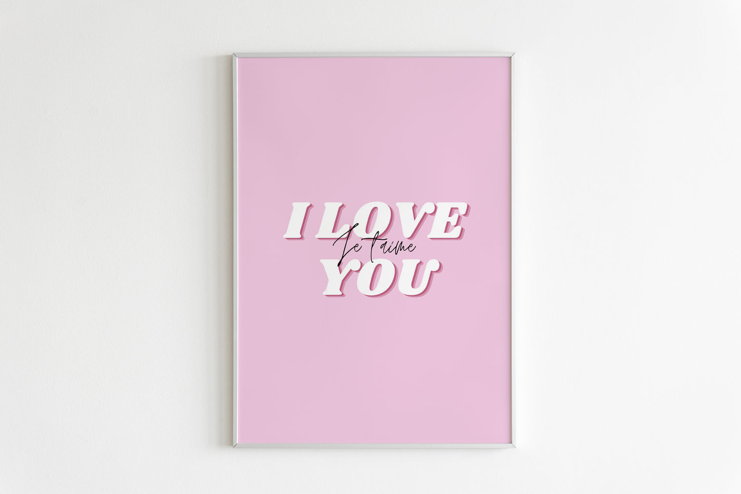 Poster - I love you